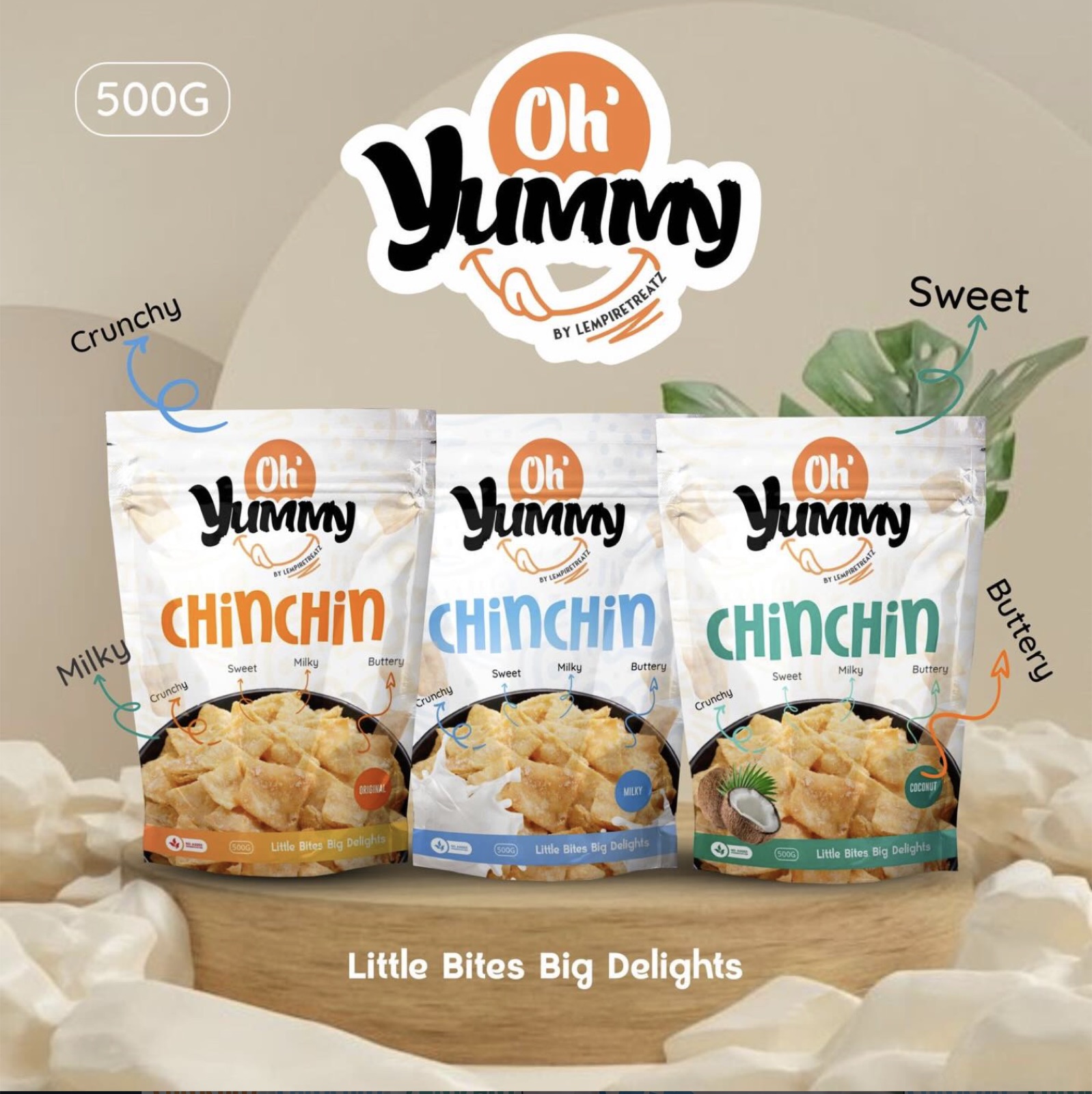 Chinchin 500g range